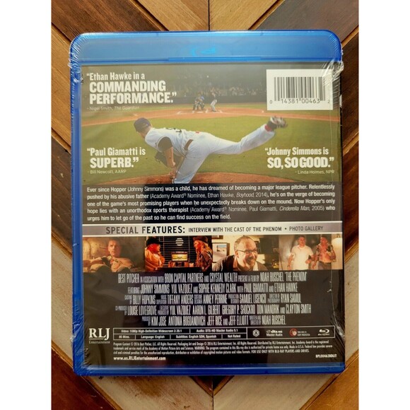 The Phenom (Blu-ray, 2016) Ethan Hawke, Paul Giamatti / New & Sealed - Picture 2 of 2